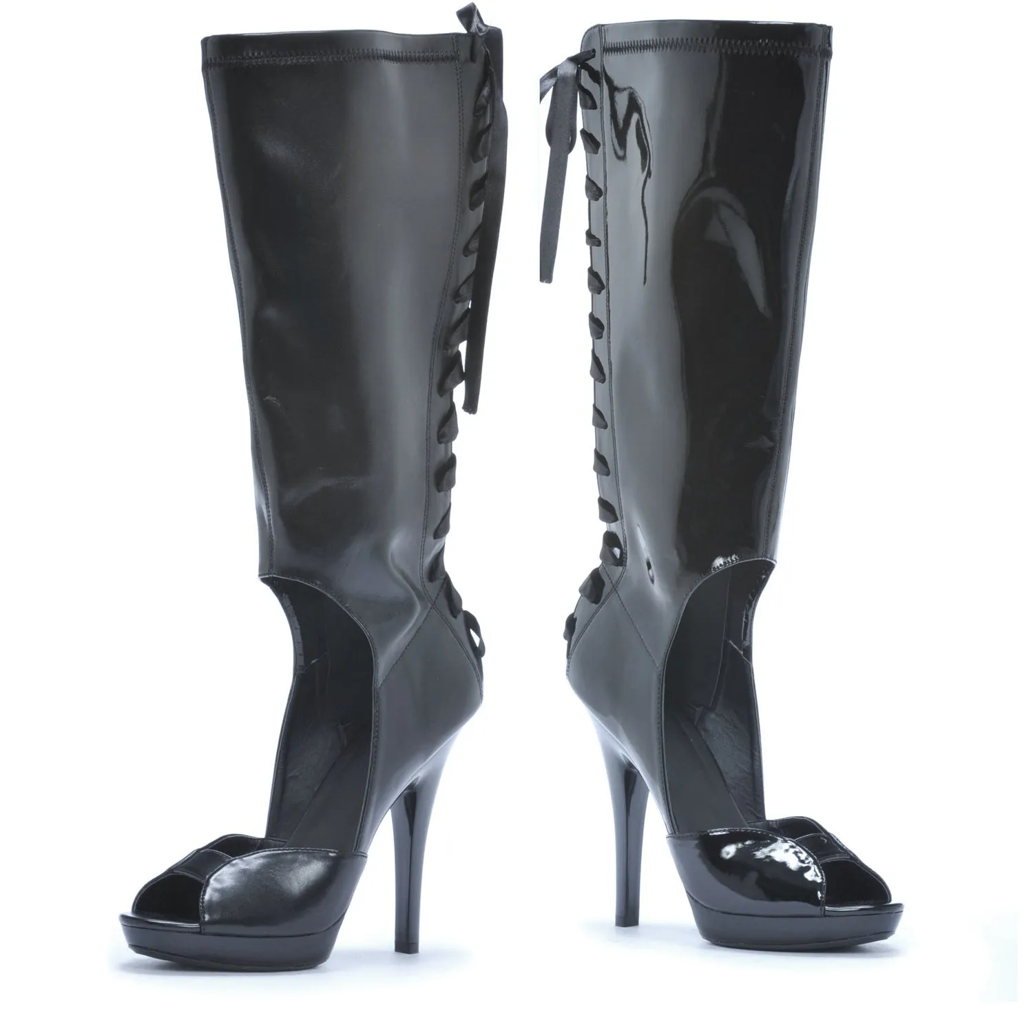 5 Heel Sandal with Back Laces