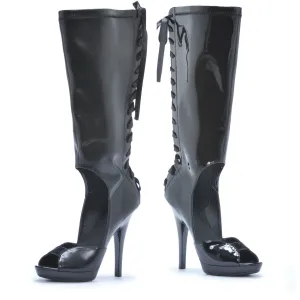5 Heel Sandal with Back Laces