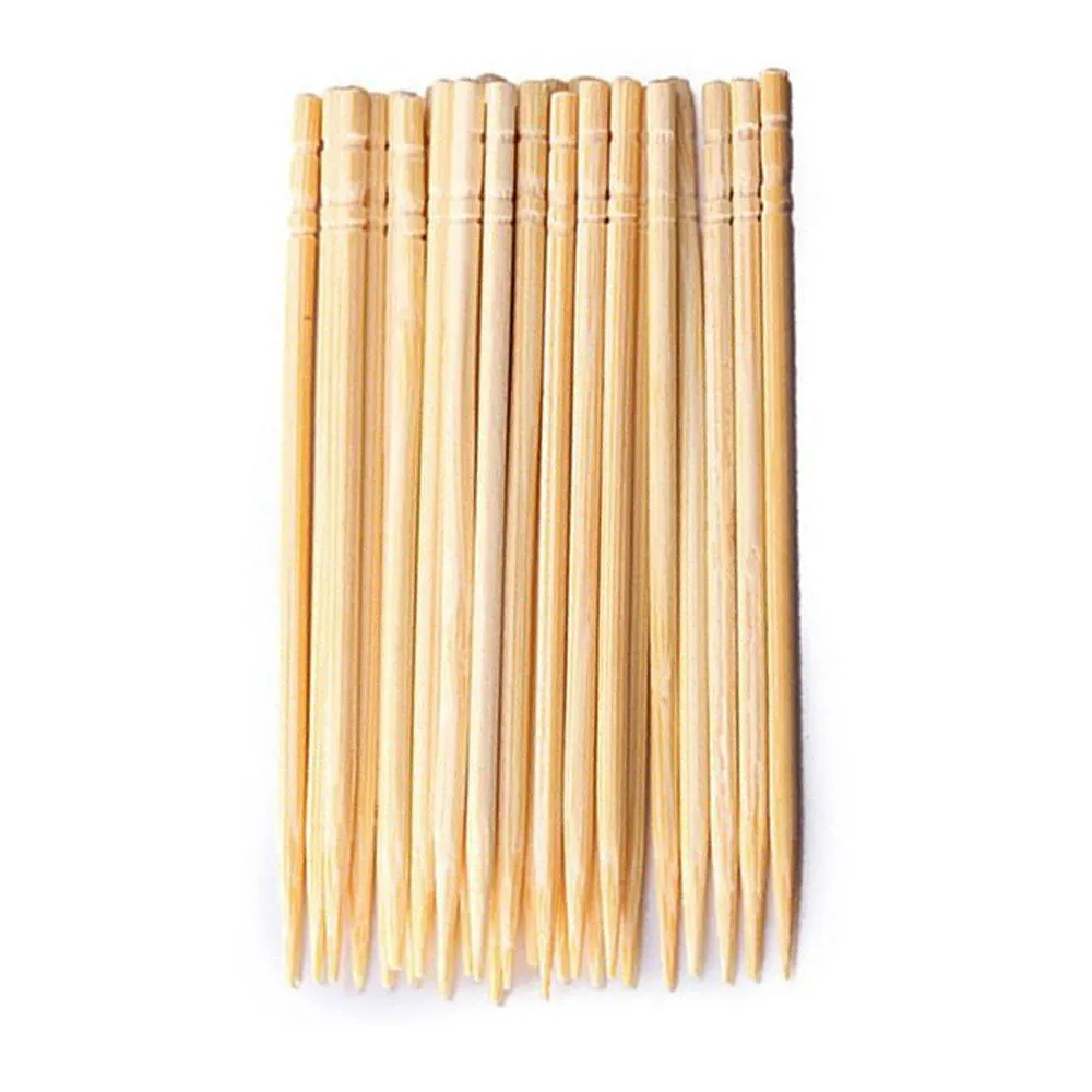 600 Ct Natural Bamboo Toothpicks 4" Picks Serving Food Party Cocktail Appetizer