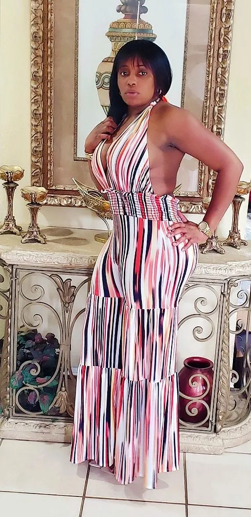 Accordion Twist Jumpsuit
