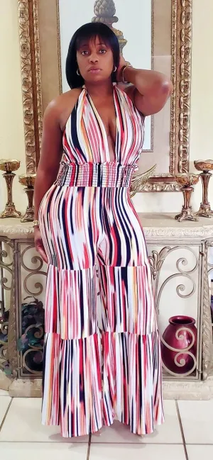 Accordion Twist Jumpsuit
