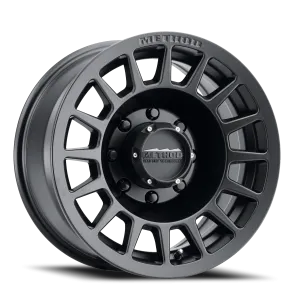 Aluminum Wheels 17x8.5 Bead Grip MR707 Bolt Pattern 8 On 170 Offset 0 Lip Size 0 Matte Black MB Method