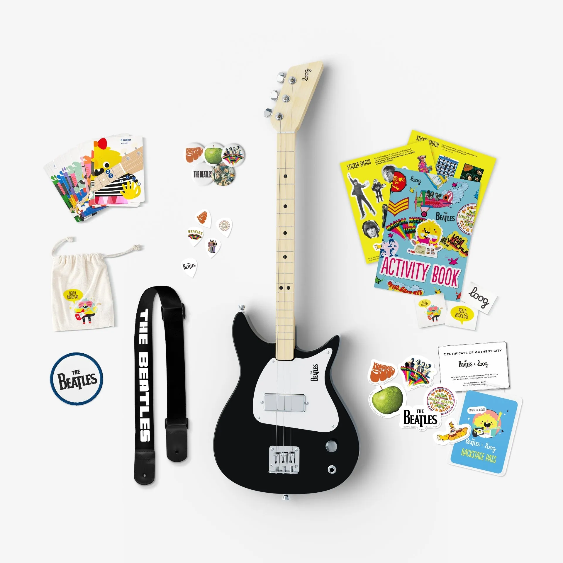 beatles   loog electric guitar (collective)