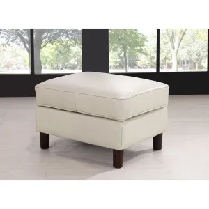 Bella - Leather Storage Ottoman by Couch.com