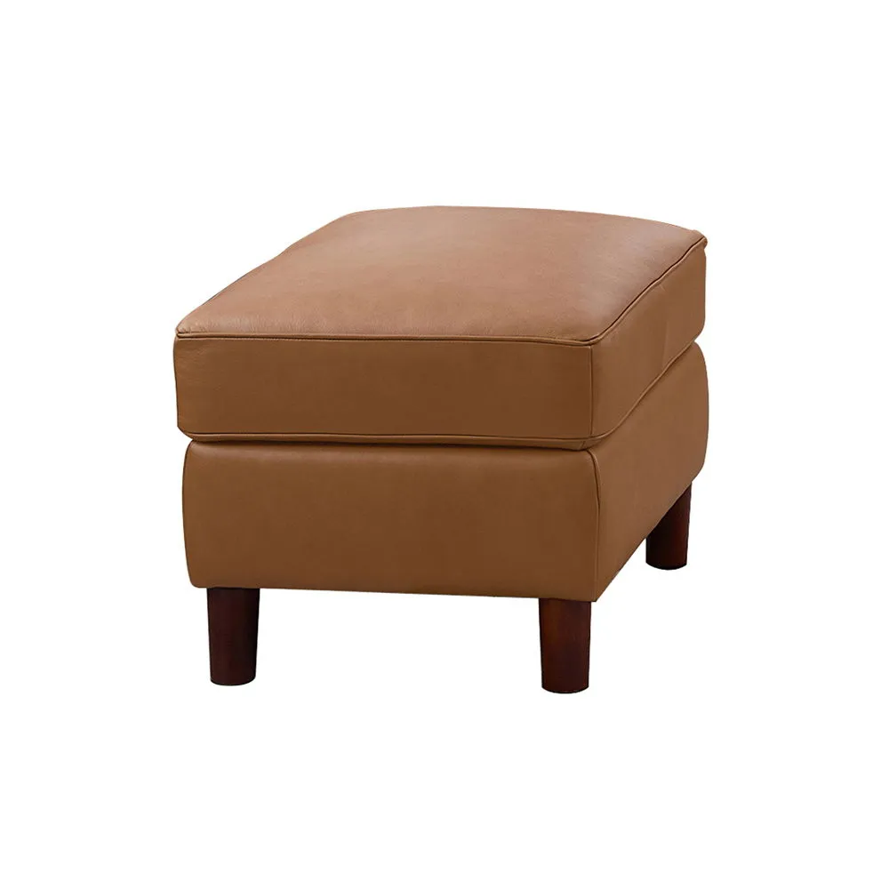 Bella - Leather Storage Ottoman by Couch.com