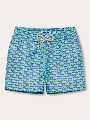 Boys Seahorses and Orcas Staniel Swim Shorts