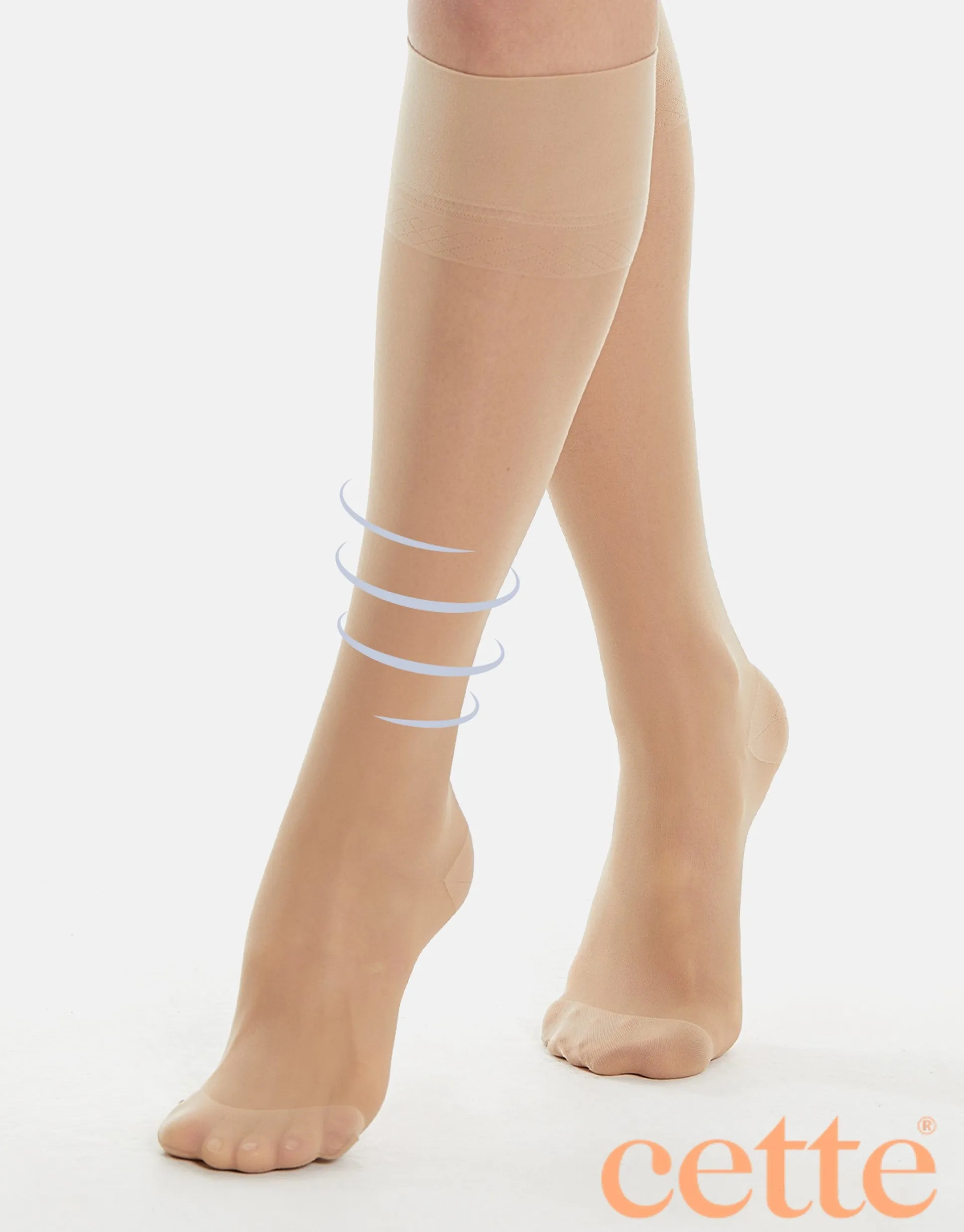 Cette Active Support 70 Knee Highs