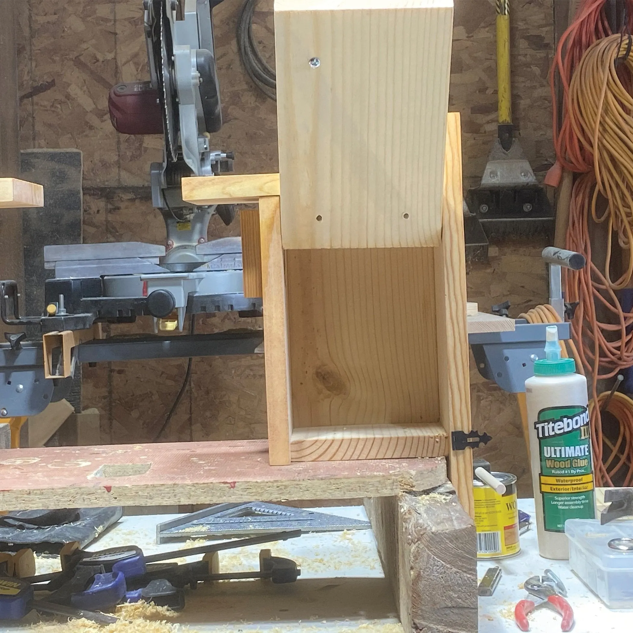 Eastern Blue Bird House Veteran Made