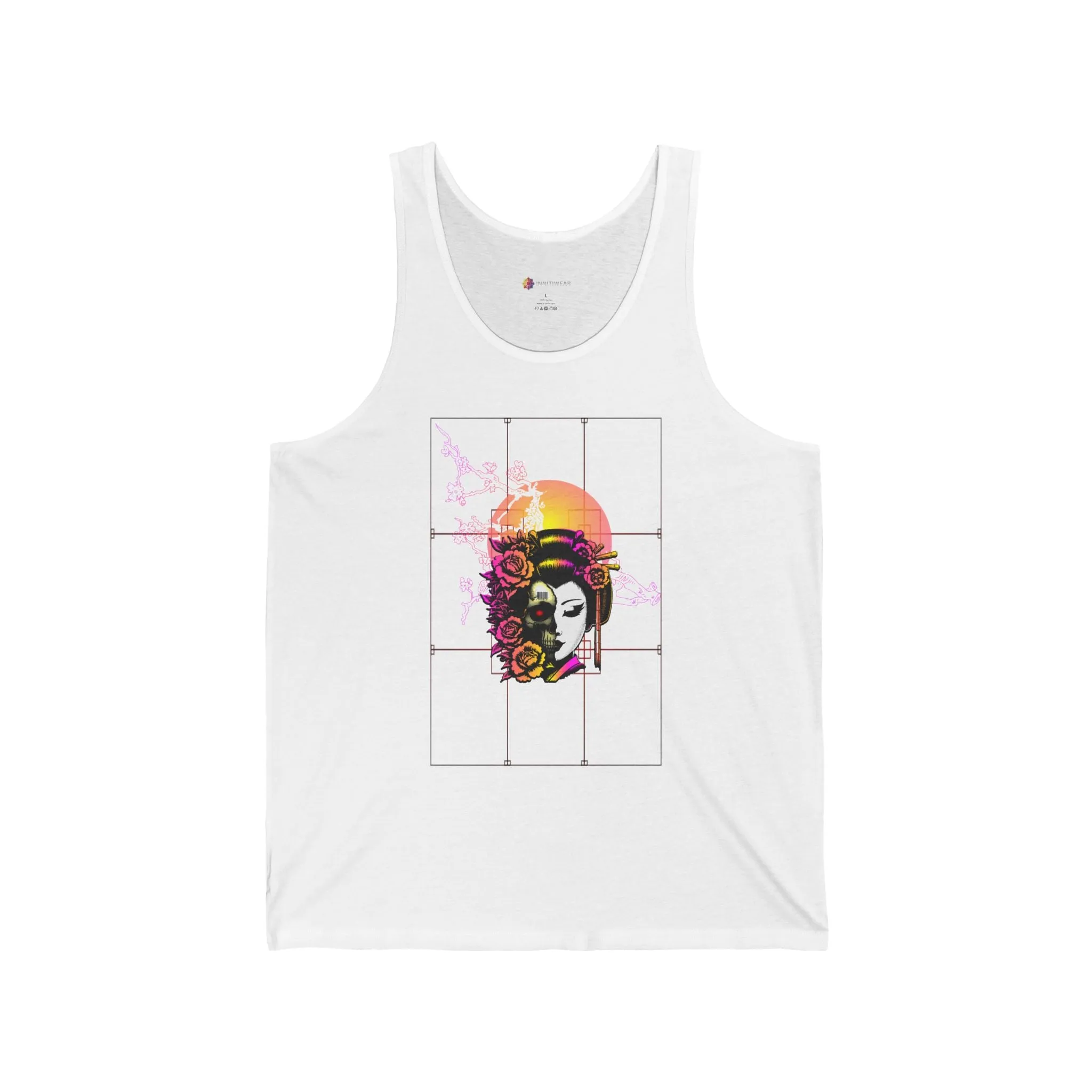 Geisha Sun Unisex Jersey Tank