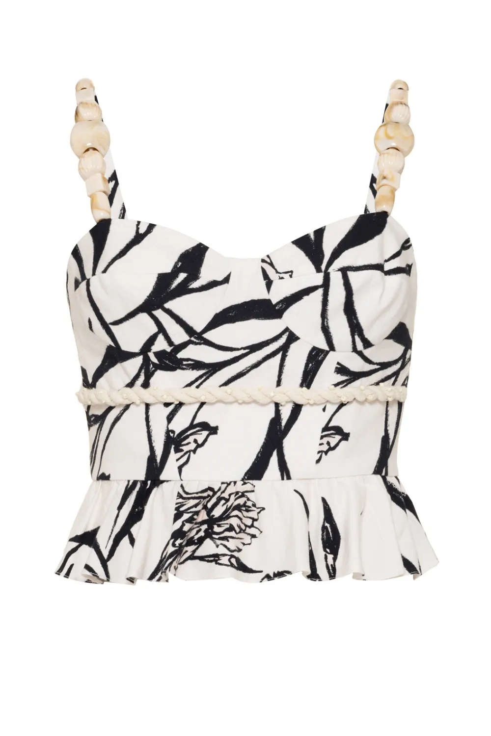 IRIS PEPLUM TOP