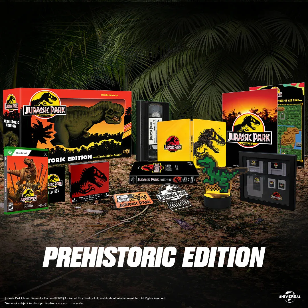JURASSIC PARK: CLASSIC GAMES COLLECTION PREHISTORIC EDITION (XBOX SERIES X)