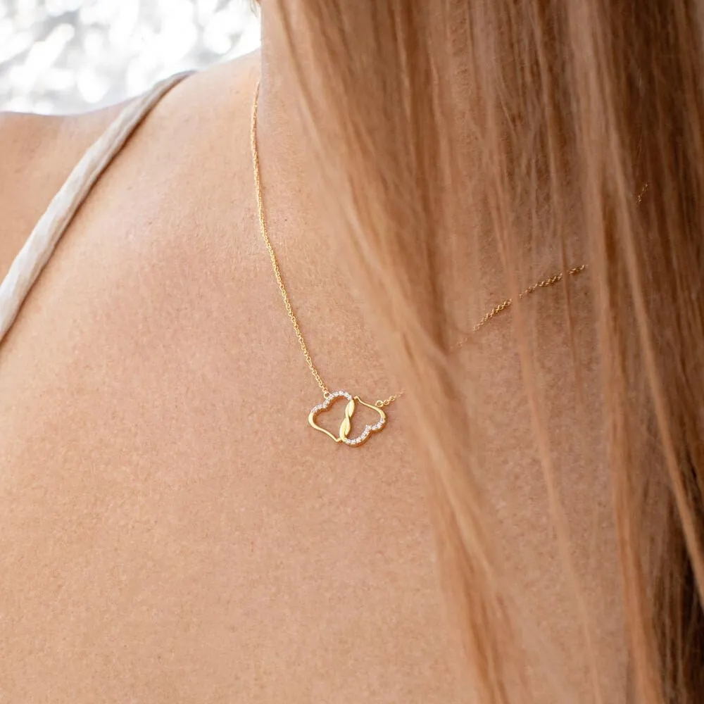 Mom Gift, Mother's Day Gift, Mom Diamond Necklace, Gold Jewelry for Mom, Mother's Day Necklace, Mom's Day Gift from Daughter, Son to Mom
