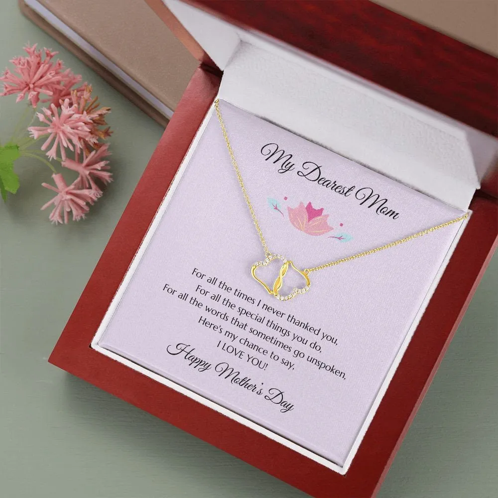 Mom Gift, Mothers Day Gift, Mothers Day Present, Mothers Day Diamond Necklace, Mom Gold Necklace, Mom Gift, Gift For Mom, Lavendar Mom Gift