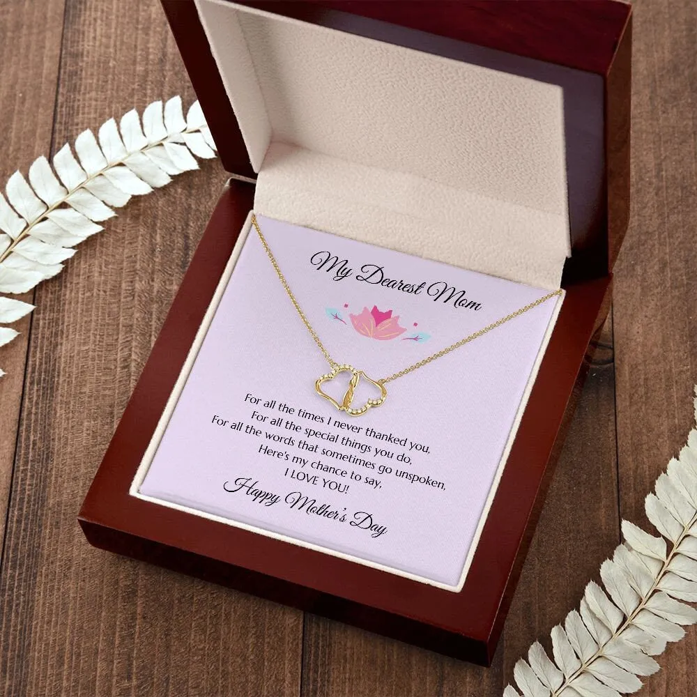 Mom Gift, Mothers Day Gift, Mothers Day Present, Mothers Day Diamond Necklace, Mom Gold Necklace, Mom Gift, Gift For Mom, Lavendar Mom Gift