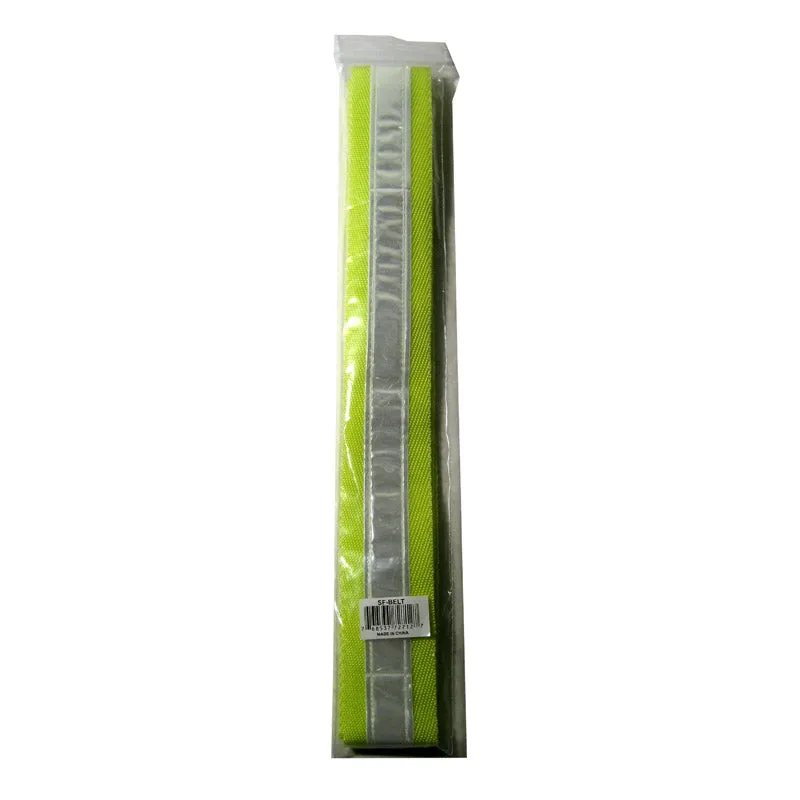 New Reflective Band Safety Belt Yellow Running Biker Sport Strap High Visibility