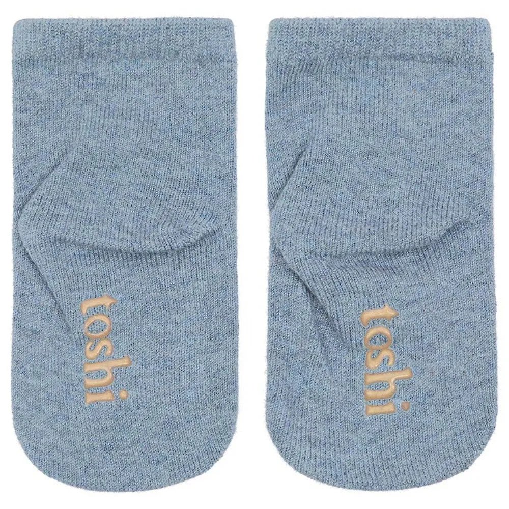 Toshi Organic Ankle Socks Dreamtime Storm