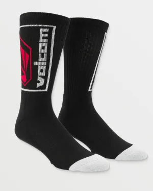 Volcom Men's Modstone Socks Black D6312504_BLK
