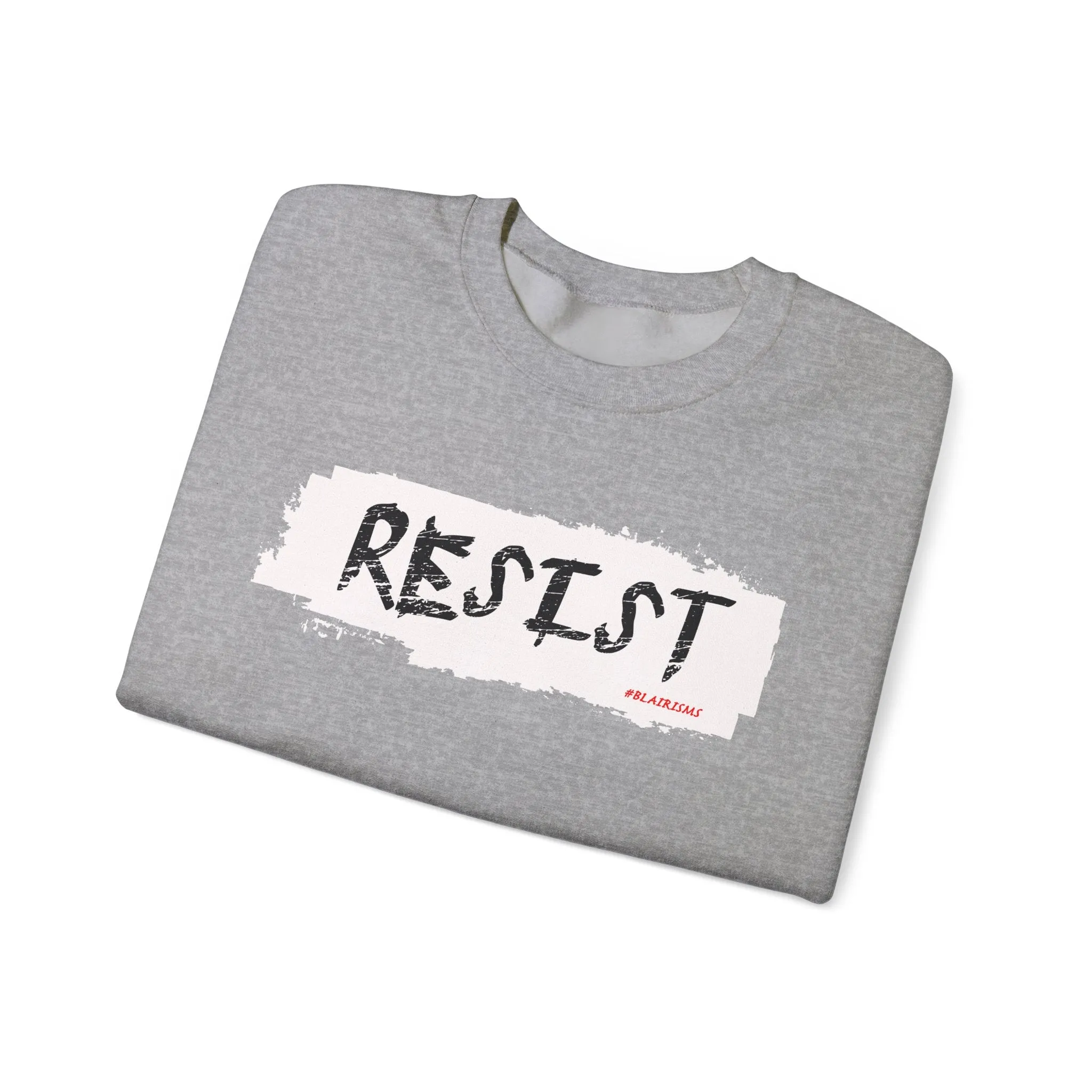 White Resist Unisex Sweatshirt