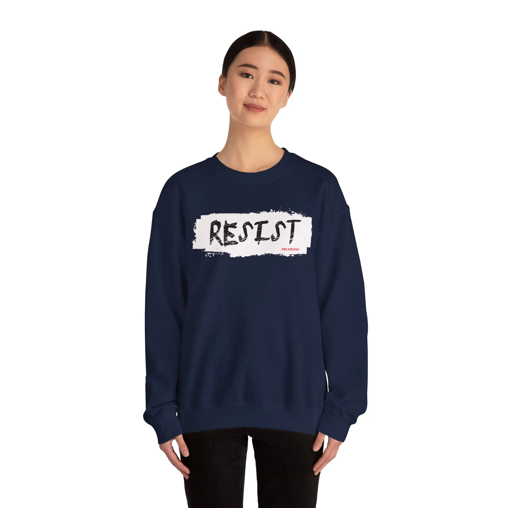 White Resist Unisex Sweatshirt