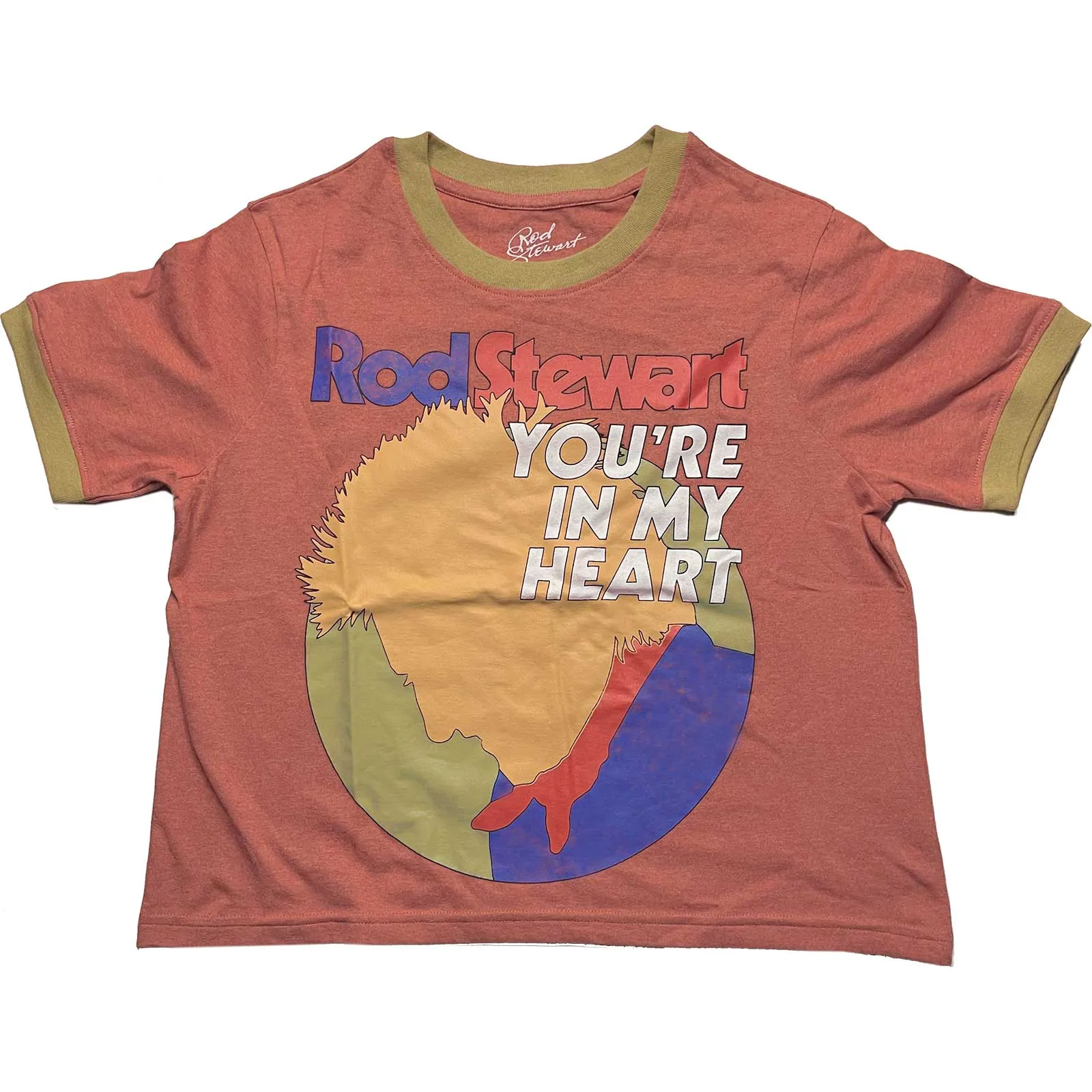 Woman's Rod Stewart Crop Top - In My Heart