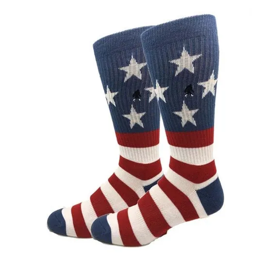 Women's USA Active Flag Socks