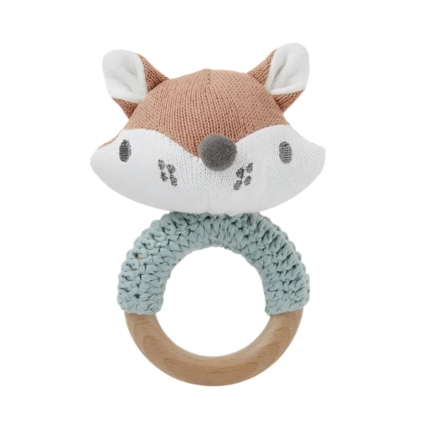 Wooden Baby Rattle